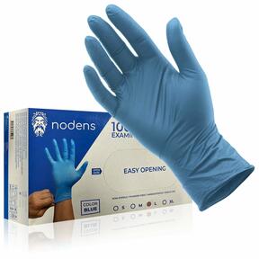 Mănuși de nitril fără pudră Nodens L - 100 buc