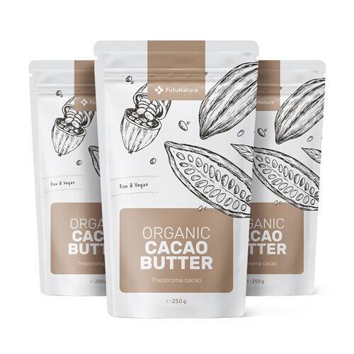 3x beurre de cacao bio