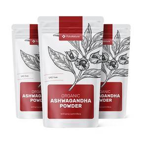 3x Organic Ashwagandha powder