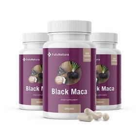 3x Organic Black Maca