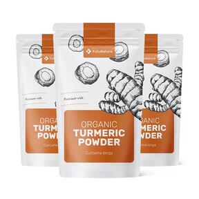 3x Organic Turmeric powder