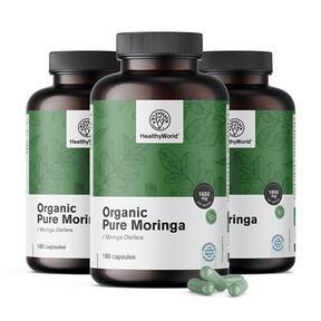3x Økologisk Moringa 1650 mg