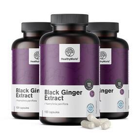 3x Black ginger extract