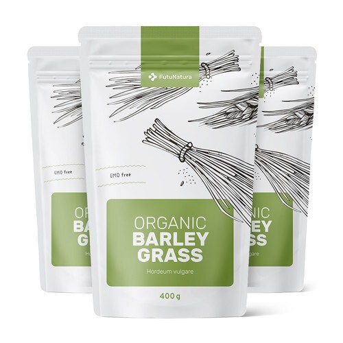 3x Herbe d'orge biologique