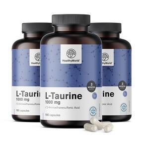 3x L-taurín 1000 mg