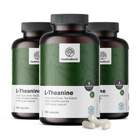 3x L-Teanín 400 mg