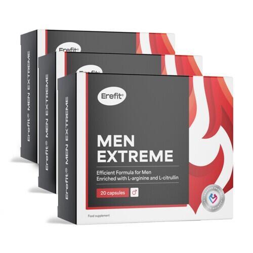 3x Men Extreme - kompleks meestele