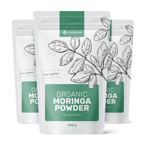 3x Moringa ecológica en polvo