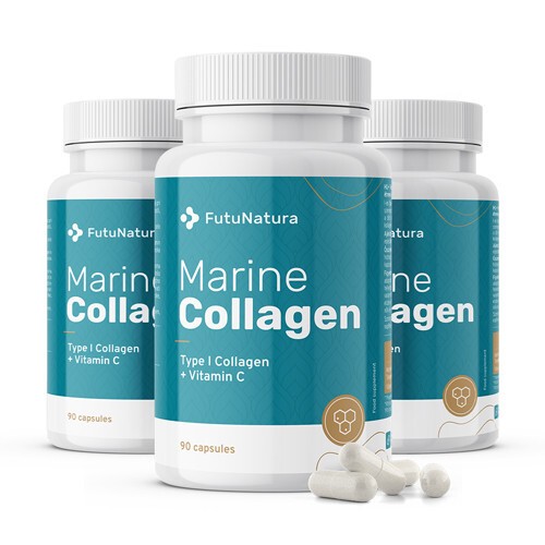 3x mořský kolagen 1000 mg