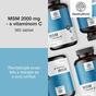 3x MSM 2000 mg - with vitamin C