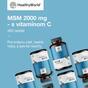 3x MSM 2000 mg - with vitamin C