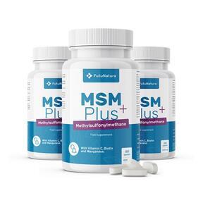 3x MSM Plus 1000 mg