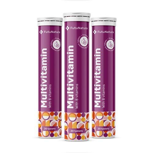 3x Multivitaminen - bruistabletten