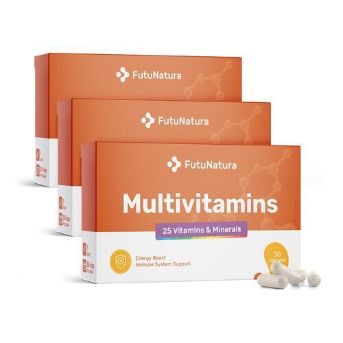 3x Multivitamíny