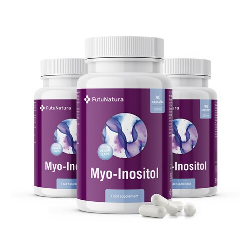 3x Myo-inozitol 500 mg