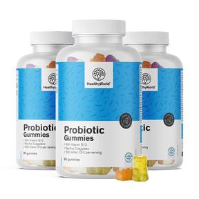 3x Probiotic – gumíky s mikrobiálnymi kultúrami