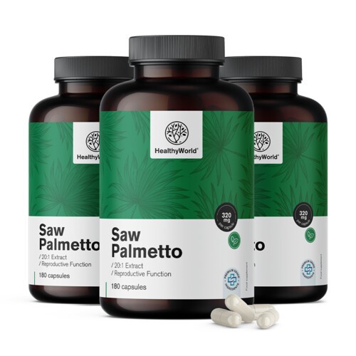 3x Saw Palmetto – Serenoa 320 mg