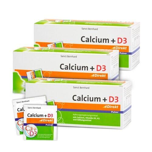 3x Vápnik + D3 Direct