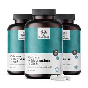 3x Calcium + Magnesium + Zink