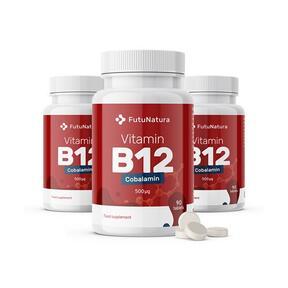 3x Vitamín B12