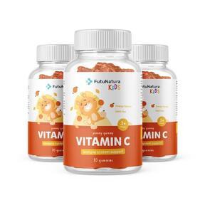 3x VITAMÍN C – Gumíky pre deti s vitamínom C