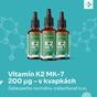 3x Vitamín K2 MK-7 200 μg – v kvapkách
