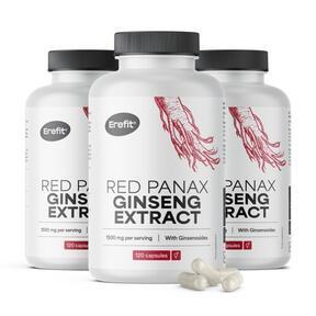 3x Extracto de Ginseng Rojo 1500 mg