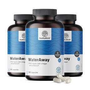 3x WaterAway - capsules pour le drainage