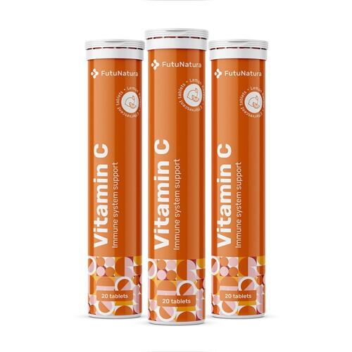 3x Witamina C - tabletki musujące