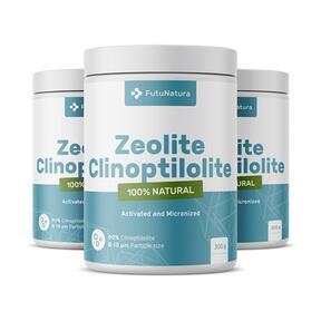 3x Zeolit klinoptilolit