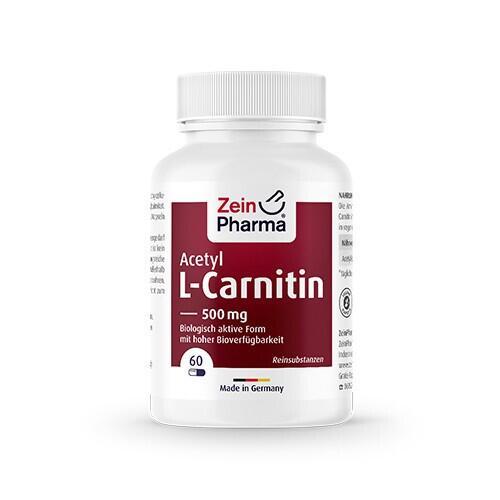 Acetyl-L-karnitín 500 mg