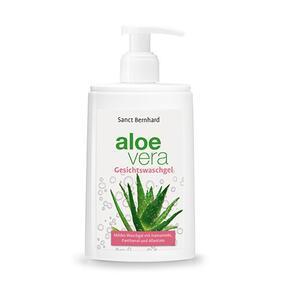 Aloe vera facial cleansing gel