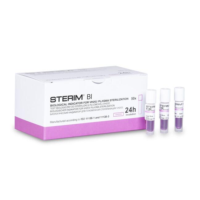 Ampola de teste biológico STERIM para o controlo da esterilização do plasma durante 24 horas