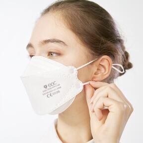 Αναπνευστική συσκευή FFP3 DOC με πιστοποιητικό ΕΕ χωρίς βαλβίδα
