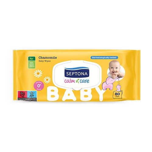 Baby-vådservietter med baldrian