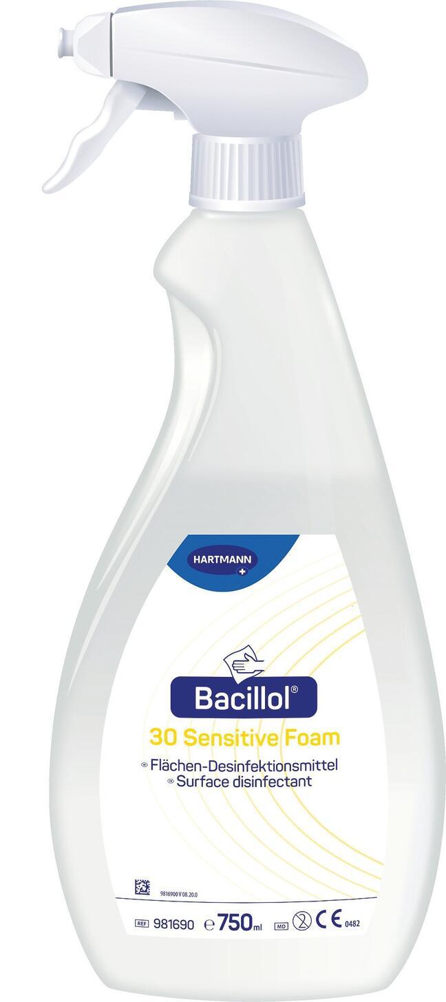 Bacillol® 30 Sensitive Foam - pudel - 750 ml - 1 tk.