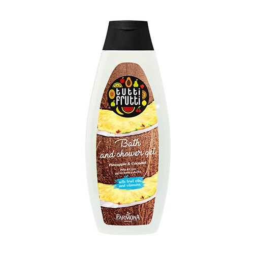 Bath and shower gel - pineapple & coconut