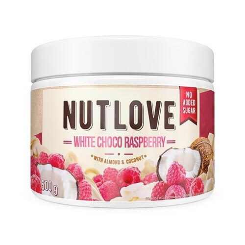 Besmeren met witte chocolade & frambozen