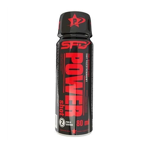 Bevanda Power Shot con caffeina e taurina