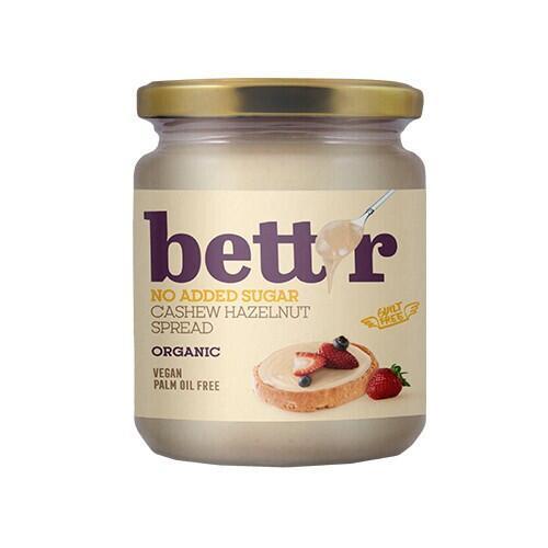 Bio-Cashew- und Haselnussaufstrich mit Erythritol