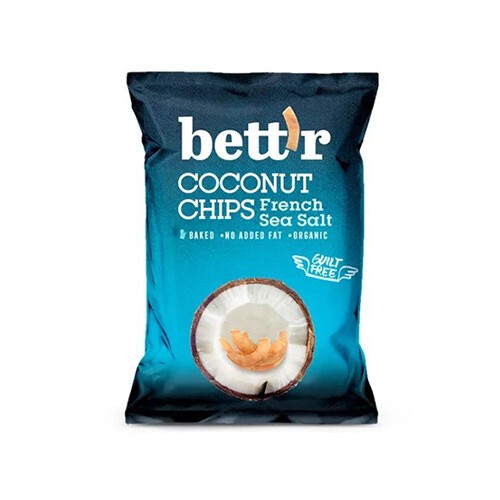 BIO Coconut chips - French sea salt