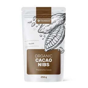 BIO Granos de cacao criollo triturados
