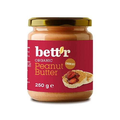 Bio-Erdnussbutter - mit Stückchen
