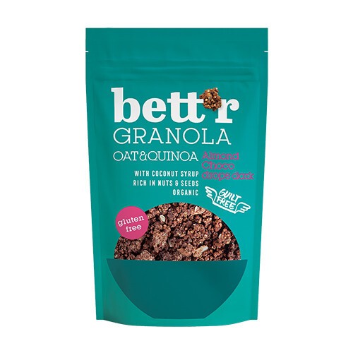 BIO Granola - amandelen en chocolade