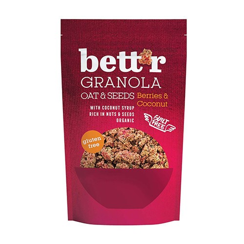 BIO Granola - forest fruits and coconut