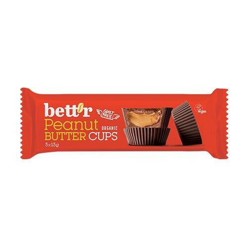 BIO Nut Butter Cups - mogyoróvaj és csokoládé