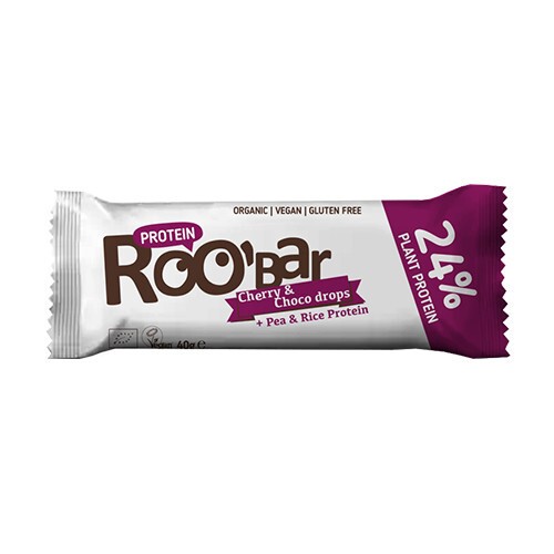 BIO Roobar barrita de proteínas - cereza y chocolate