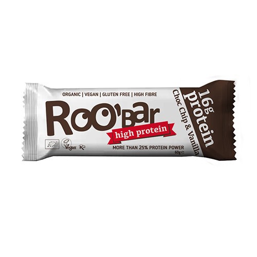 BIO Roobar barrita de proteínas - chocolate y vainilla