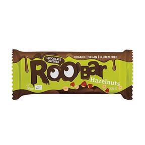 BIO Roobar vegānu batoniņš - lazdu rieksti un šokolāde