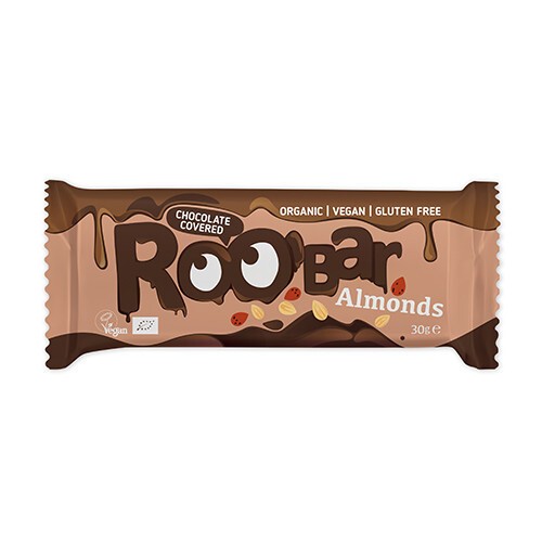 BIO Roobar veganská tyčinka - mandle a čokoláda